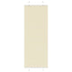 Vidaxx store enrouleur plissé 75x200 cm largeur de tissu 74,4 cm polyester crème