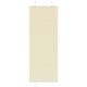 Vidaxx store enrouleur plissé 80x200 cm largeur de tissu 79,4 cm polyester crème