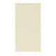 Vidaxx store enrouleur plissé 105x200cm largeur du tissu 104,4cm polyester crème