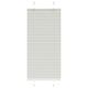 Vidaxx store enrouleur plissé 60x100 cm, largeur du tissu 59,4 cm polyester