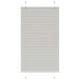 Vidaxx store enrouleur plissé 80x100 cm, largeur du tissu 79,4 cm polyester