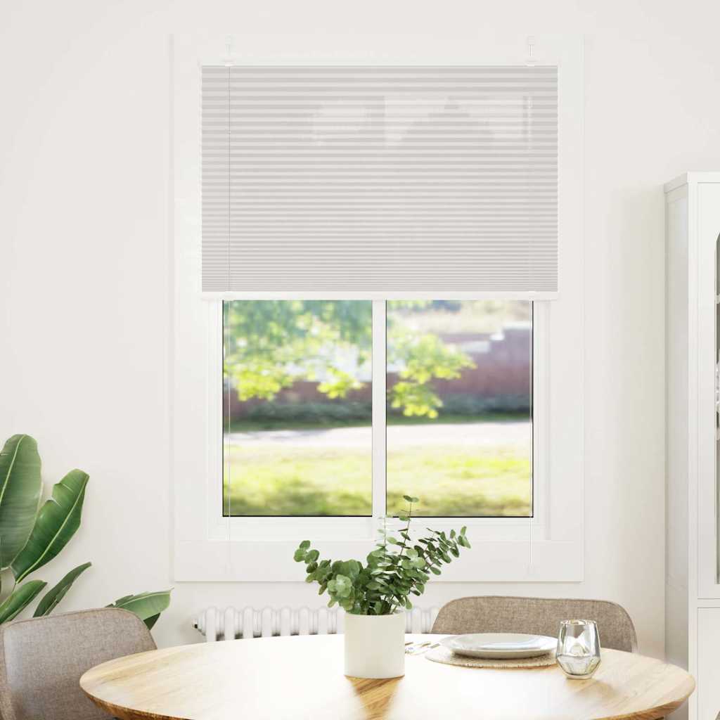 Vidaxx store enrouleur plissé 95x100 cm largeur du tissu 94,4 cm polyester