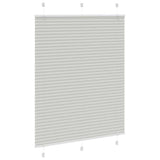 Vidaxx store enrouleur plissé 110x100 cm largeur du tissu 109,4 cm polyester - afbeelding 3