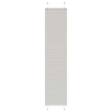Vidaxx store enrouleur plissé 45x200 cm, largeur du tissu 44,4 cm polyester - afbeelding 2