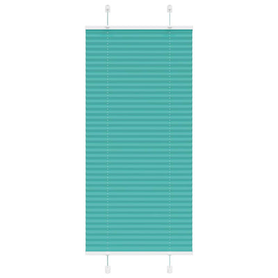 Vidaxx rideau plissé 65x100 cm tissu 64,4 cm polyester plissé