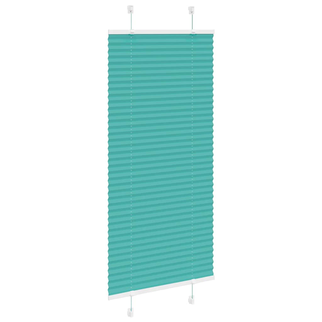 Vidaxx rideau plissé 65x100 cm tissu 64,4 cm polyester plissé
