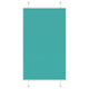 Vidaxx store enrouleur plissé 80x100 cm largeur de tissu 79,4 cm vert pétrole