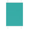 Vidaxx store enrouleur plissé 85x100 cm largeur de tissu 84,4 cm vert pétrole