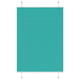 Vidaxx store enrouleur plissé 85x100 cm largeur de tissu 84,4 cm vert pétrole