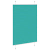Vidaxx store enrouleur plissé 85x100 cm largeur de tissu 84,4 cm vert pétrole