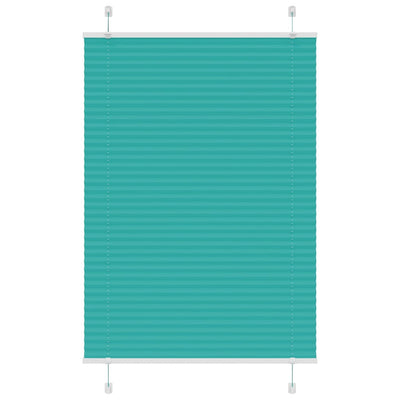 Vidaxx store enrouleur plissé 95x100 cm largeur de tissu 94,4 cm vert pétrole