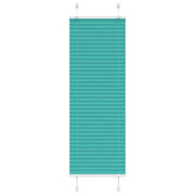 Vidaxx store enrouleur plissé 40x150 cm largeur de tissu 39,4 cm vert pétrole - afbeelding 1