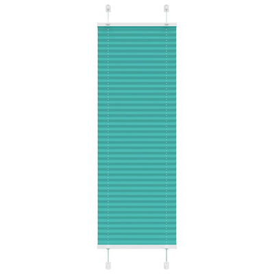 Vidaxx store enrouleur plissé 40x150 cm largeur de tissu 39,4 cm vert pétrole