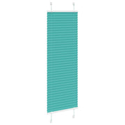 Vidaxx store enrouleur plissé 40x150 cm largeur de tissu 39,4 cm vert pétrole - afbeelding 3