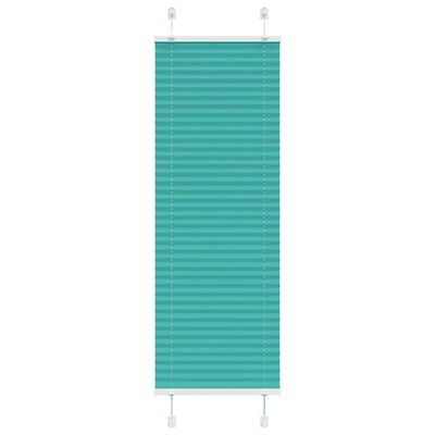 Vidaxx store enrouleur plissé 45x150 cm largeur de tissu 44,4 cm vert pétrole