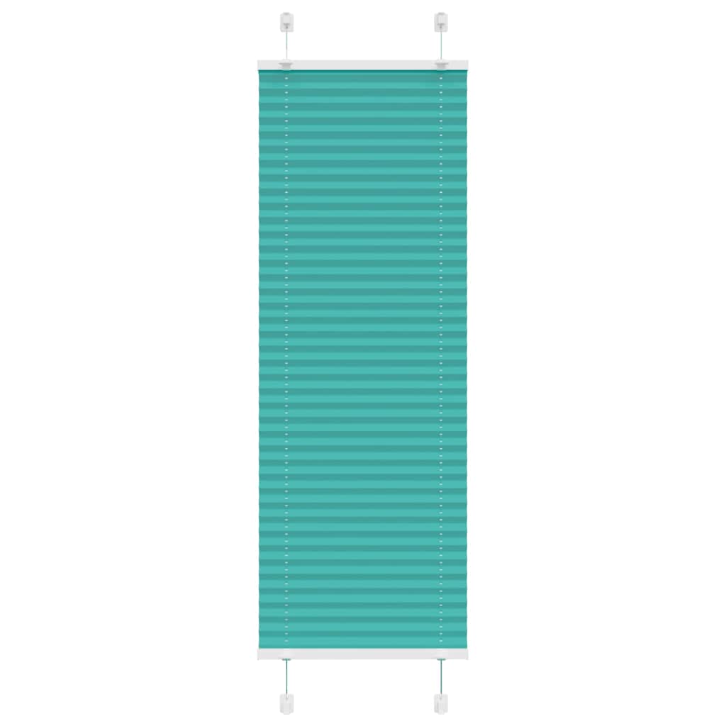 Vidaxx store enrouleur plissé 50x150 cm largeur de tissu 49,4 cm vert pétrole