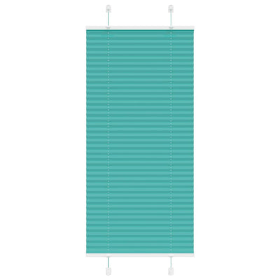 Vidaxx store enrouleur plissé 60x150 cm largeur de tissu 59,4 cm vert pétrole