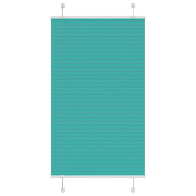 Vidaxx store enrouleur plissé 70x150 cm largeur de tissu 69,4 cm vert pétrole