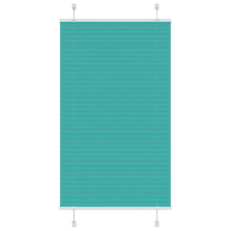 Vidaxx store enrouleur plissé 80x150 cm largeur de tissu 79,4 cm vert pétrole
