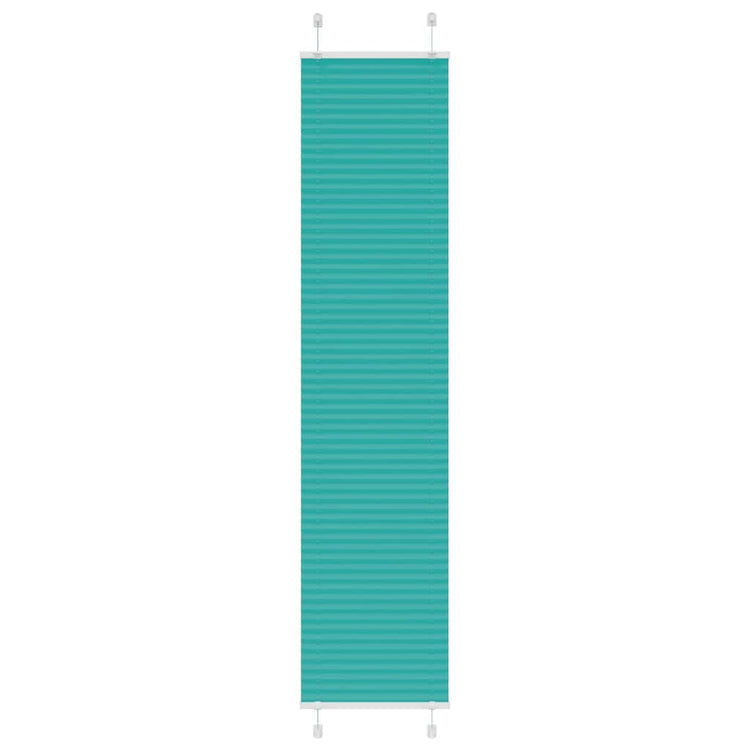 Vidaxx store enrouleur plissé 45x200 cm largeur de tissu 44,4 cm vert pétrole