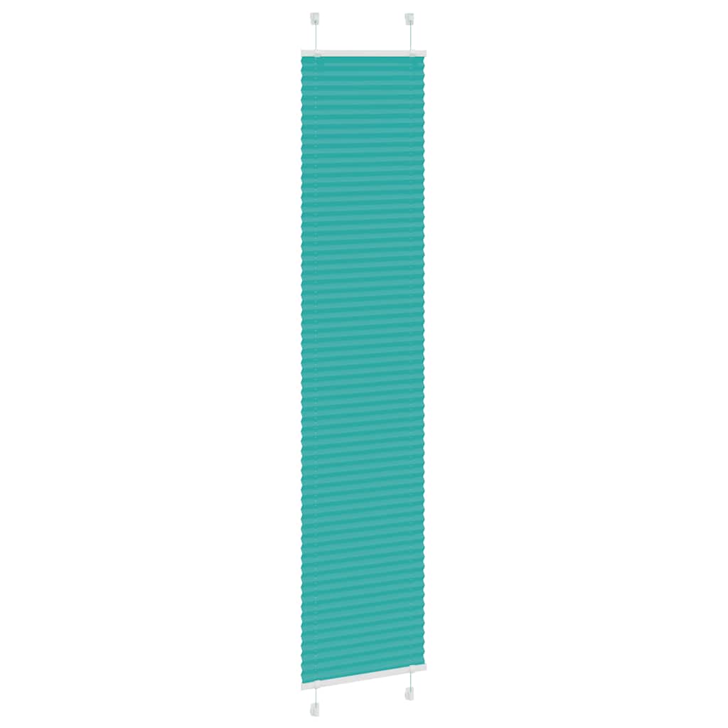 Vidaxx store enrouleur plissé 45x200 cm largeur de tissu 44,4 cm vert pétrole
