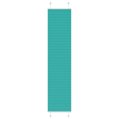 Vidaxx store enrouleur plissé 50x200 cm largeur de tissu 49,4 cm vert pétrole