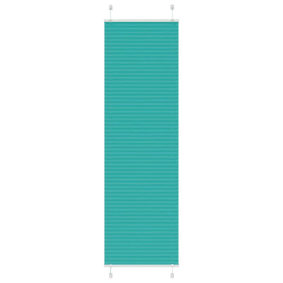 Vidaxx store enrouleur plissé 60x200 cm largeur de tissu 59,4 cm vert pétrole