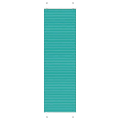 Vidaxx store enrouleur plissé 65x200 cm largeur de tissu 64,4 cm vert pétrole