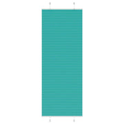 Vidaxx store enrouleur plissé 70x200 cm largeur de tissu 69,4 cm vert pétrole - afbeelding 1