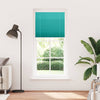 Vidaxx store enrouleur plissé 95x200 cm largeur de tissu 94,4 cm vert pétrole
