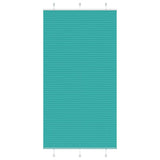 Vidaxx store enrouleur plissé 110x200cm largeur de tissu 109,4cm vert pétrole - afbeelding 2