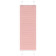 Vidaxx store enrouleur plissé 45x100 cm largeur de tissu 44,4 cm polyester rose