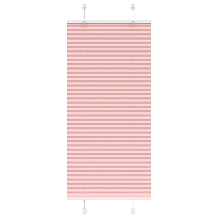 Vidaxx store enrouleur plissé 60x100 cm largeur de tissu 59,4 cm polyester rose