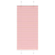 Vidaxx store enrouleur plissé 65x100 cm largeur de tissu 64,4 cm polyester rose