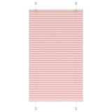 Vidaxx store enrouleur plissé 70x100 cm largeur de tissu 69,4 cm polyester rose - afbeelding 2