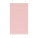 Vidaxx store enrouleur plissé 75x100 cm largeur de tissu 74,4 cm polyester rose