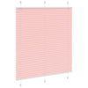 Vidaxx store enrouleur plissé 120x100cm largeur du tissu 119,4cm polyester rose