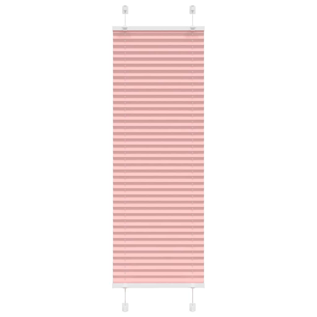Vidaxx store enrouleur plissé 40x150 cm largeur de tissu 39,4 cm polyester rose