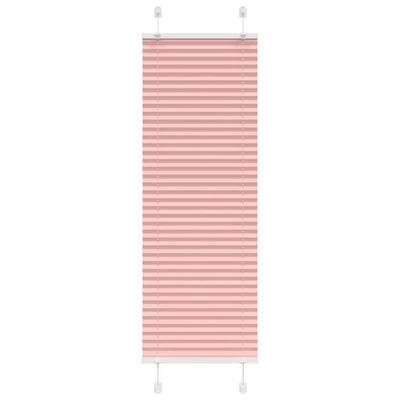Vidaxx store enrouleur plissé 45x150 cm largeur de tissu 44,4 cm polyester rose