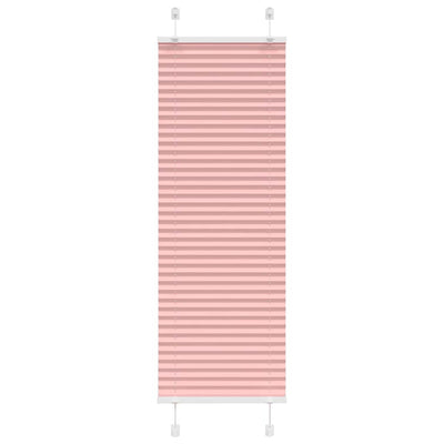 Vidaxx store enrouleur plissé 50x150 cm largeur de tissu 49,4 cm polyester rose