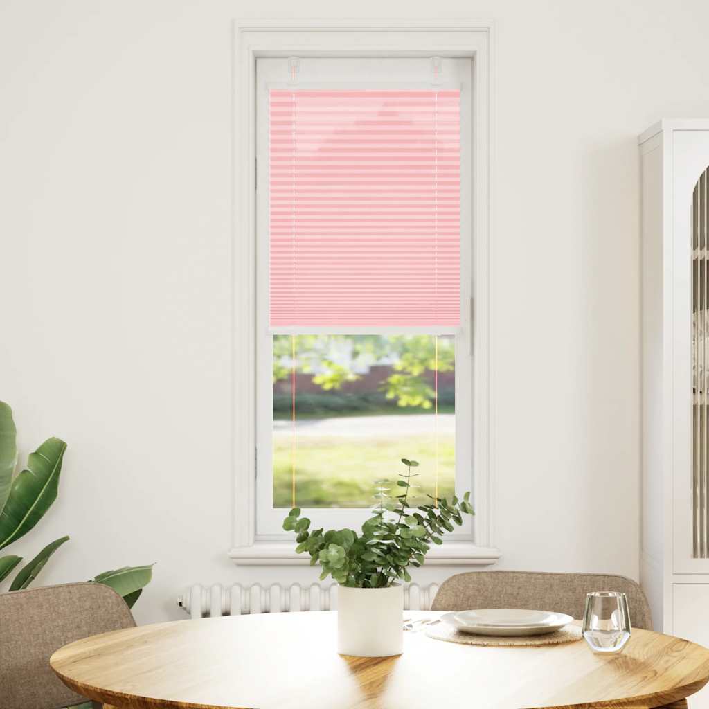 Vidaxx store enrouleur plissé 50x150 cm largeur de tissu 49,4 cm polyester rose