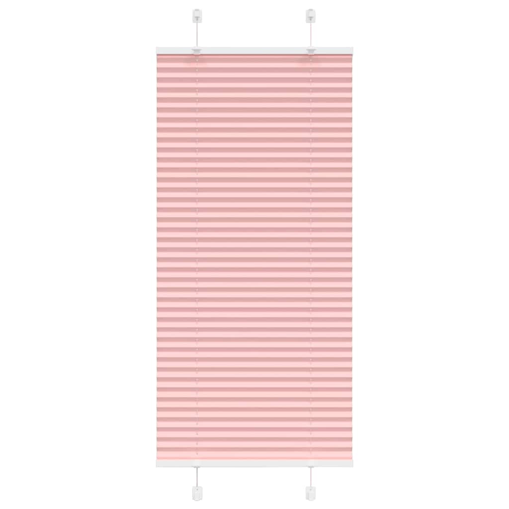 Vidaxx store enrouleur plissé 65x150 cm largeur de tissu 64,4 cm polyester rose