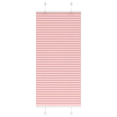 Vidaxx store enrouleur plissé 65x150 cm largeur de tissu 64,4 cm polyester rose