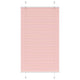 Vidaxx store enrouleur plissé 75x150 cm largeur de tissu 74,4 cm polyester rose