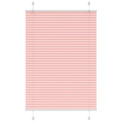 Vidaxx store enrouleur plissé 85x150 cm largeur de tissu 84,4 cm polyester rose