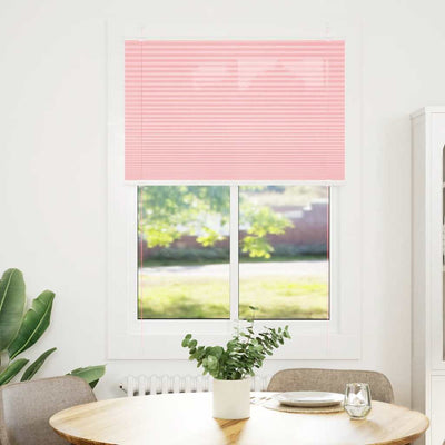 Vidaxx store enrouleur plissé 95x150 cm largeur de tissu 94,4 cm polyester rose