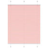 Vidaxx store enrouleur plissé 105x150cm largeur de tissu 104,4cm polyester rose