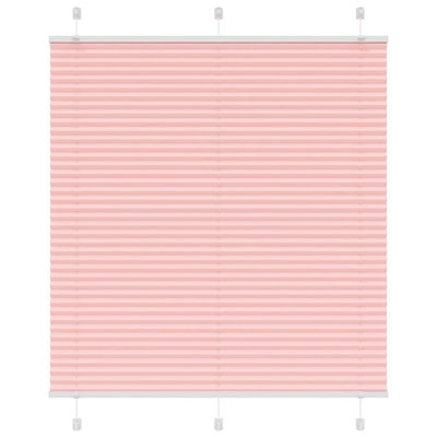 Vidaxx store enrouleur plissé 115x150cm largeur du tissu 114,4cm polyester rose
