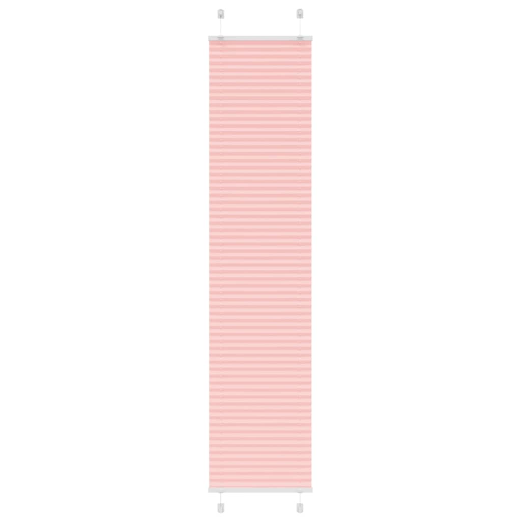 Vidaxx store enrouleur plissé 40x200 cm largeur de tissu 39,4 cm polyester rose