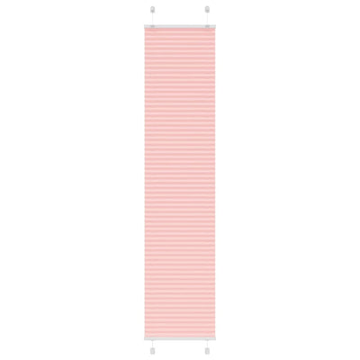 Vidaxx store enrouleur plissé 40x200 cm largeur de tissu 39,4 cm polyester rose